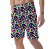 Graffiti Skull Men's Shorts-grizzshop