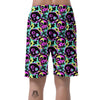 Graffiti Skull Men's Shorts-grizzshop