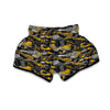 Graffiti Spray Pattern Print Muay Thai Boxing Shorts-grizzshop