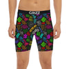 Graffiti Text Colorful Urban Elements Print Pattern Boxer Briefs-grizzshop