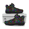 Graffiti Text Colorful Urban Elements Print Pattern Hiking Shoes-grizzshop