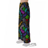 Graffiti Text Colorful Urban Elements Print Pattern Pajama Pants-grizzshop