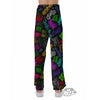 Graffiti Text Colorful Urban Elements Print Pattern Pajama Pants-grizzshop