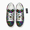 Graffiti Text Colorful Urban Elements Print Pattern Platform Shoes-grizzshop