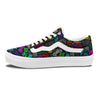 Graffiti Text Colorful Urban Elements Print Pattern Skate Shoes-grizzshop