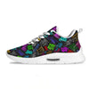 Graffiti Text Colorful Urban Elements Print Pattern Tennis Shoes-grizzshop