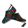 Graffiti Text Colorful Urban Elements Print Pattern Water Shoes-grizzshop