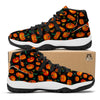 Graffiti Text Print Pattern Black Bball Shoes-grizzshop