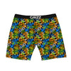 Graffiti Text Print Pattern Boxer Briefs-grizzshop