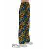 Graffiti Text Print Pattern Pajama Pants-grizzshop