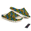 Graffiti Text Print Pattern Sandals-grizzshop