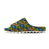 Graffiti Text Print Pattern Sandals-grizzshop