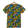 Graffiti Text Print Pattern T-Shirt-grizzshop