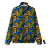 Graffiti Text Print Pattern Track Jacket-grizzshop