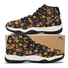 Graffiti Wall Print Black Bball Shoes-grizzshop