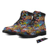 Graffiti Wall Print Boots-grizzshop