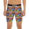 Graffiti Wall Print Boxer Briefs-grizzshop