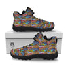 Graffiti Wall Print Hiking Shoes-grizzshop