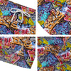 Graffiti Wall Print Men's Running Shorts-grizzshop