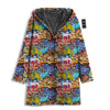 Graffiti Wall Print Men's Windbreaker Jacket-grizzshop