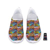 Graffiti Wall Print Nurse Shoes-grizzshop