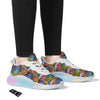 Graffiti Wall Print Running Sneakers-grizzshop