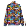 Graffiti Wall Print Track Jacket-grizzshop