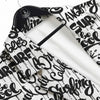 Graffiti White And Black Print Pattern Men's Sport Coat-grizzshop