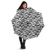 Graffiti White And Black Print Pattern Umbrella-grizzshop