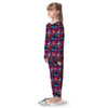 Graffiti Grunge Print Pattern Kid's Pajamas-grizzshop