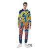 Graffiti NYC Print Men's Jumpsuit-grizzshop