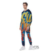 Graffiti NYC Print Men's Jumpsuit-grizzshop