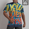 Graffiti NYC Print Untucked Shirts-grizzshop