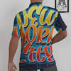 Graffiti NYC Print Untucked Shirts-grizzshop