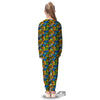 Graffiti Text Print Pattern Kid's Pajamas-grizzshop