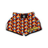 Grandma Nana Cat Pattern Print Muay Thai Boxing Shorts-grizzshop