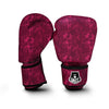 Grape Red Wine Pattern Print Boxing Gloves-grizzshop