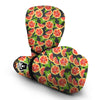 Grapefruit Watercolor Print Pattern Boxing Gloves-grizzshop