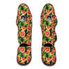 Grapefruit Watercolor Print Pattern Muay Thai Shin Guards-grizzshop