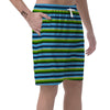 Green And Blue Mexican Baja Men's Shorts-grizzshop