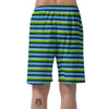 Green And Blue Mexican Baja Men's Shorts-grizzshop