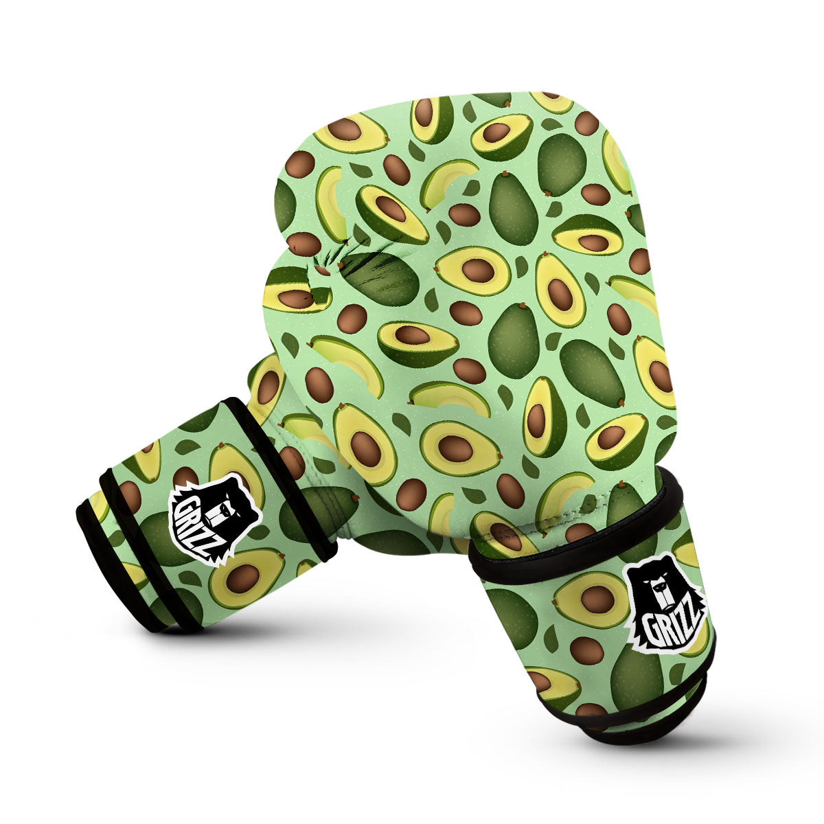 Green Avocado Boxing Gloves-grizzshop