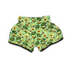 Green Avocado Muay Thai Boxing Shorts-grizzshop