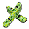 Green Avocado Pattern Muay Thai Shin Guards-grizzshop