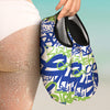 Green Blue Urban Graffiti Text Print Pattern Water Shoes-grizzshop