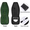 Green Crocodile Leather Skin Print Car Seat Covers-grizzshop