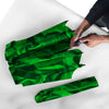 Green Energy Plasma Print Umbrella-grizzshop