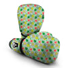 Green Guava Drawing Color Print Pattern Boxing Gloves-grizzshop