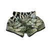 Green Lotus Dragonfly Muay Thai Boxing Shorts-grizzshop