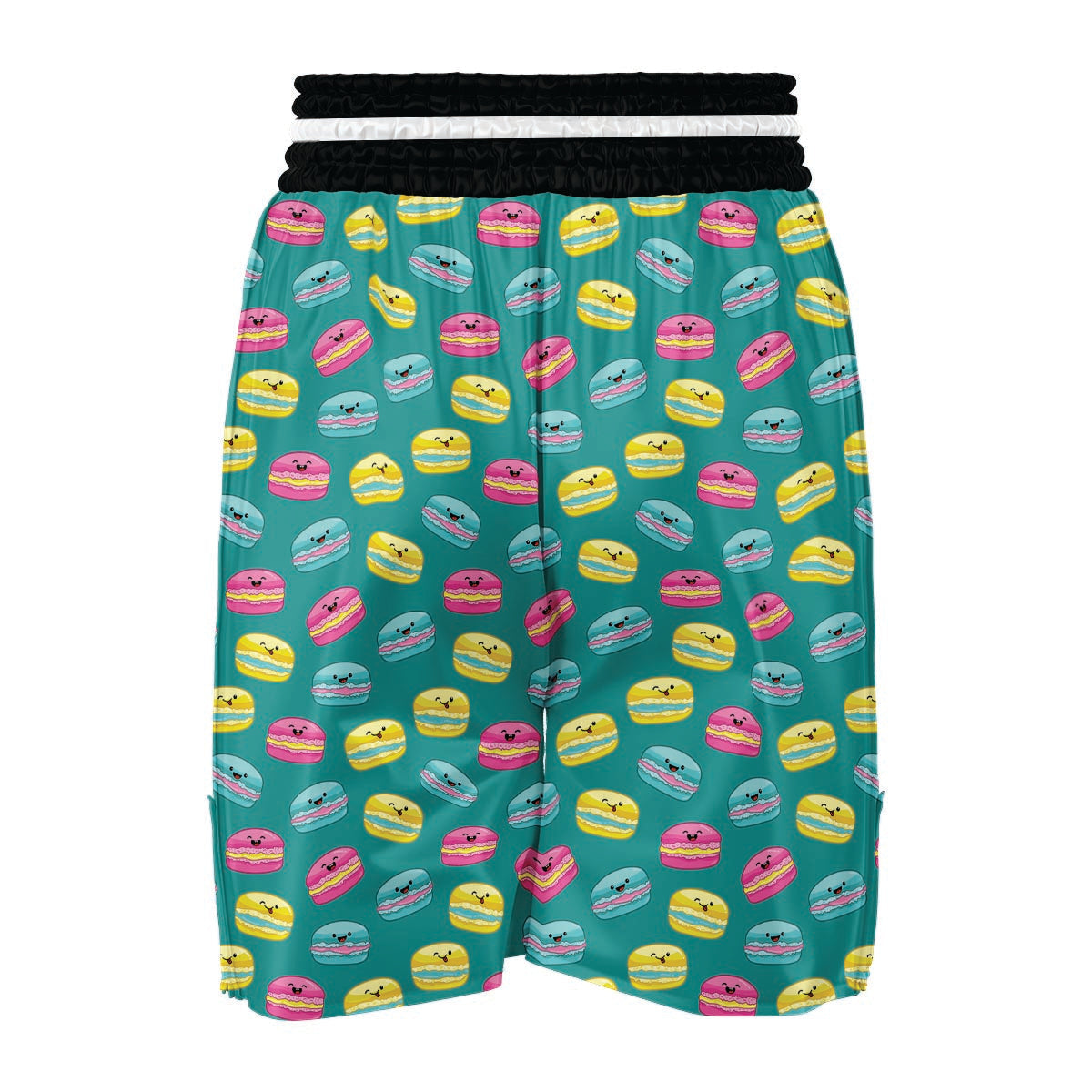 Green Macaron Boxing Shorts-grizzshop